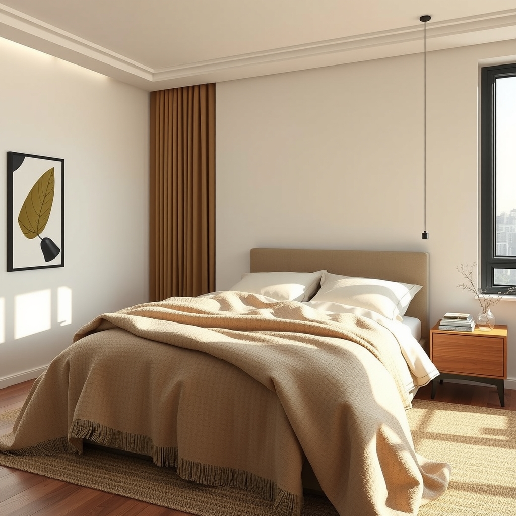 Oversized Textured Throw - bedroom decor idea