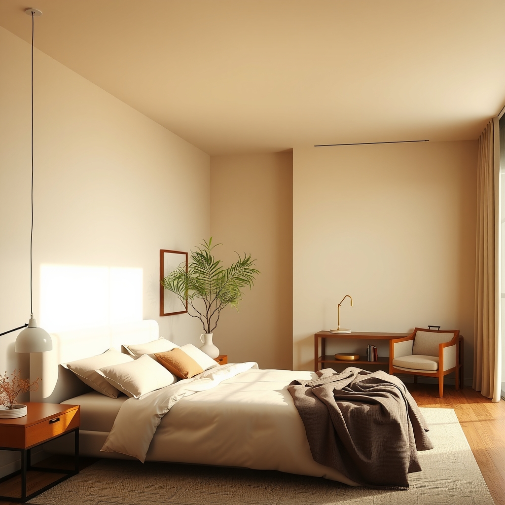 Minimal Decor - bedroom decor idea