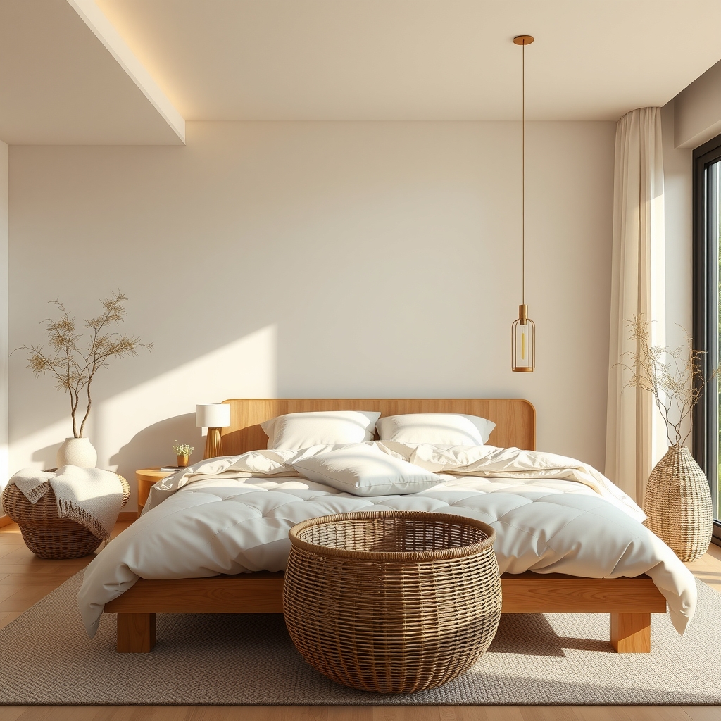 Woven Basket - living room idea