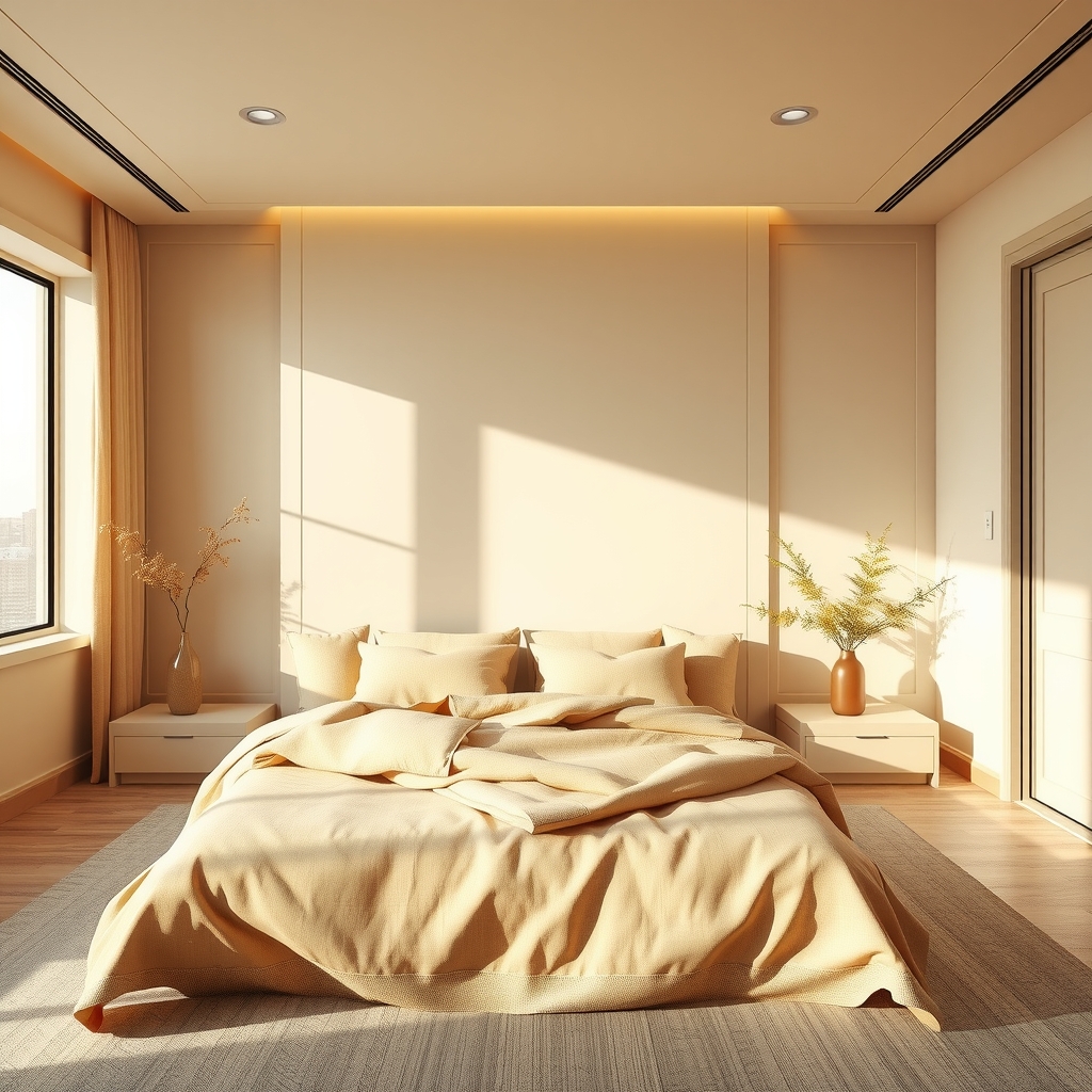 Warm Earth Palette - living room idea