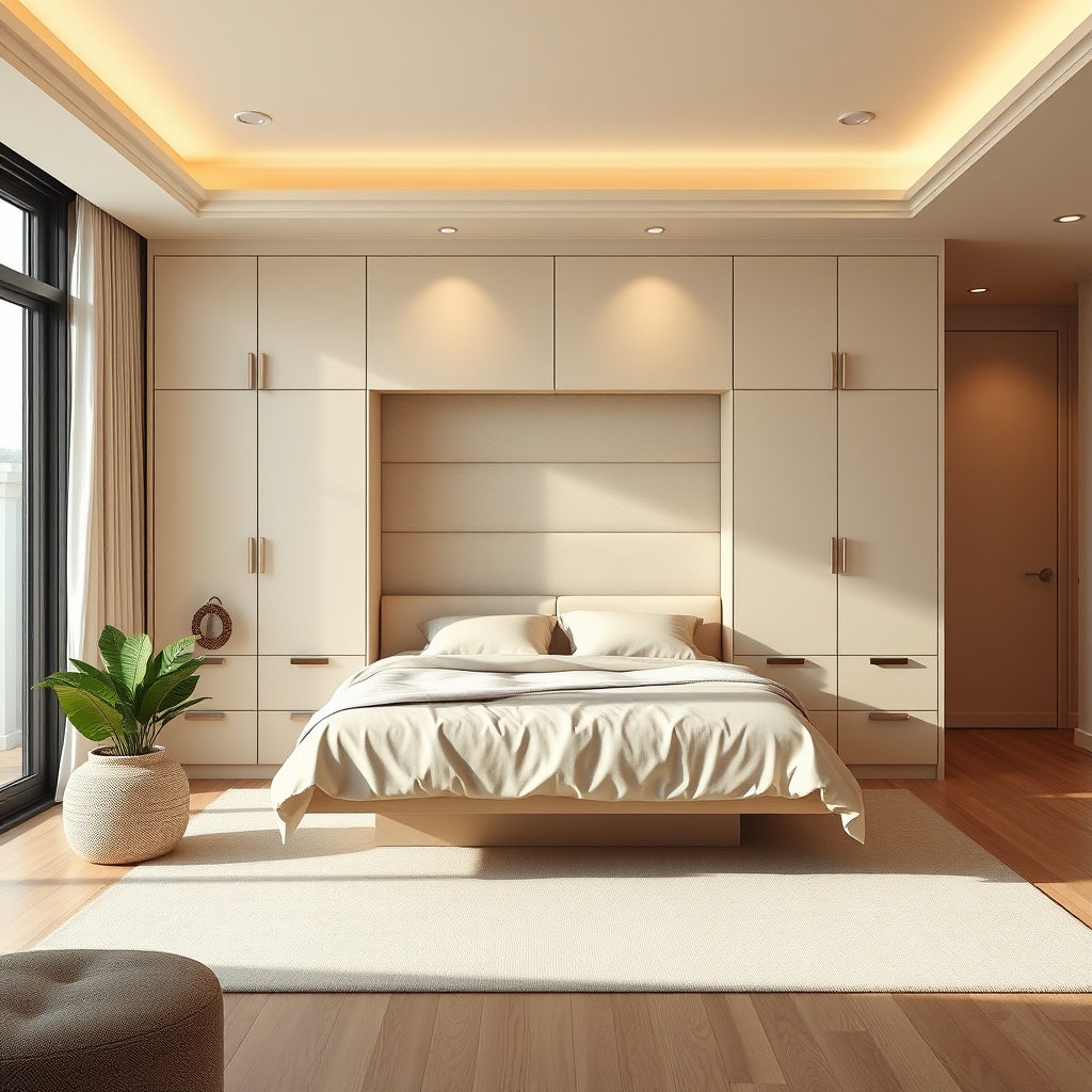 Murphy Bed - small bedroom idea